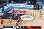 外线神准！奥斯马尼首节6中5独得14分3板 三分4中4